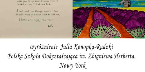 Praca konkursowa My Town - Julia Konopka-Rudzki