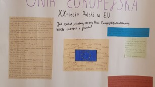 Plakat na konkurs na temat Unii europejskiej - Amastasiia Semenowa